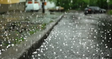 Tempestades e granizo atingem Rio Grande do Sul Tempestades e granizo atingem Rio Grande do Sul