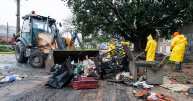 Força-tarefa retira 75 toneladas de lixo dos canais de macrodrenagem